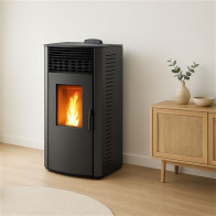 Poêle à granulés étanche...