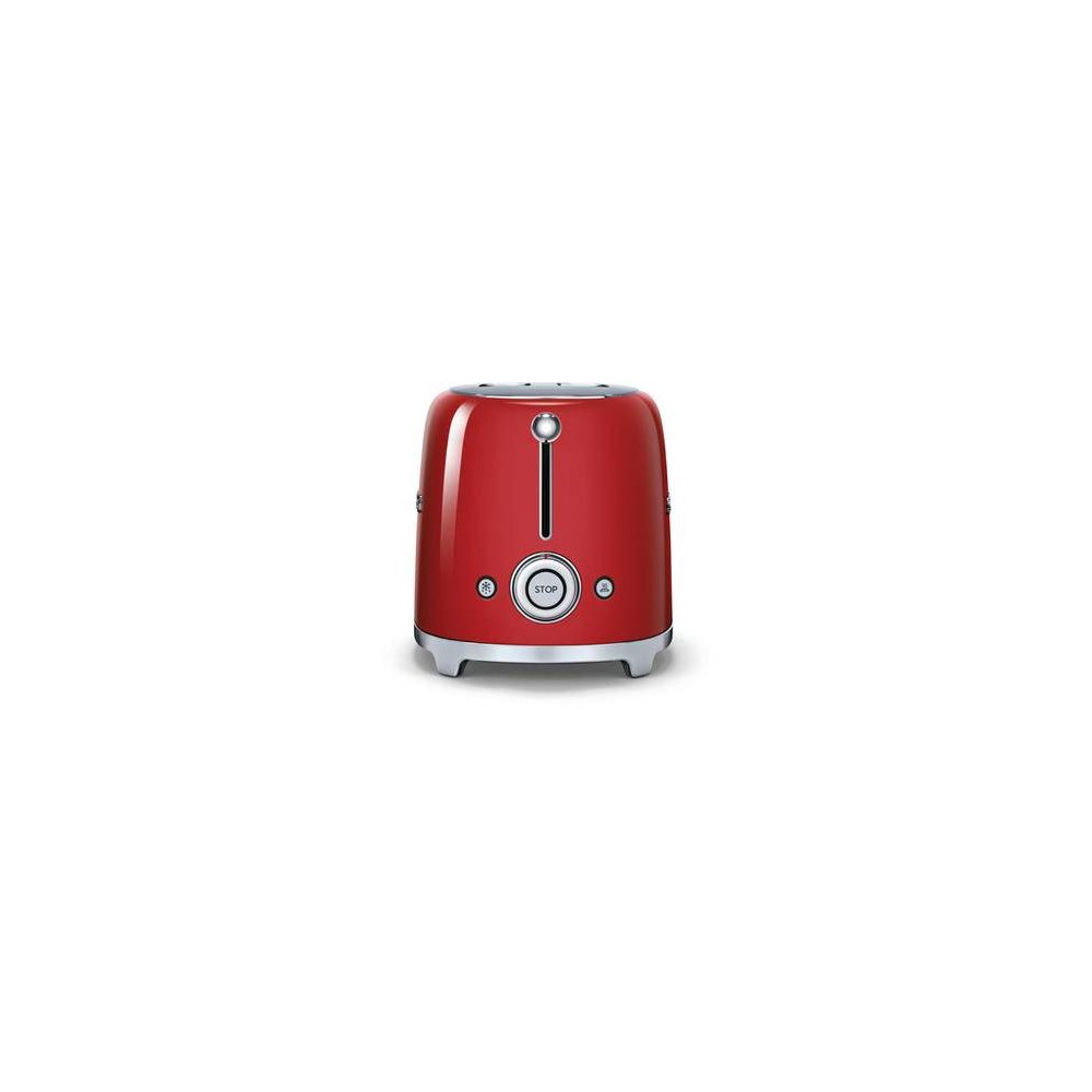Grille-pain Smeg TSF01 2 fentes Toaster Rouge